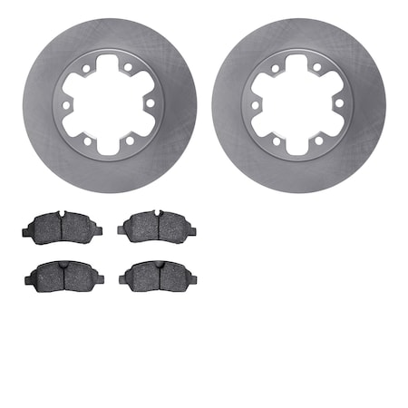 6502-99693, Rotors With 5000 Advanced Brake Pads